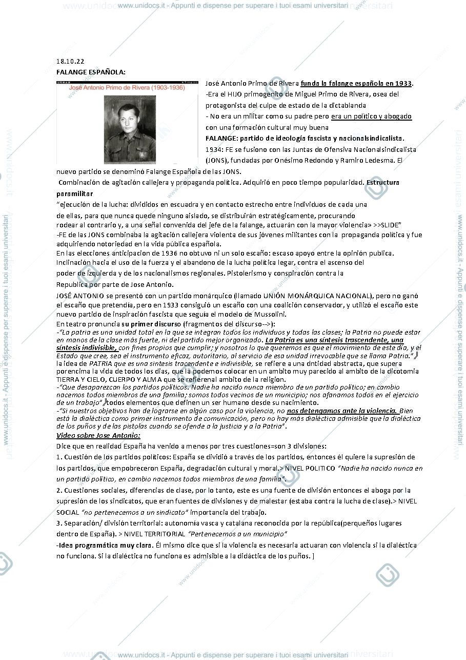 Anteprima pagina 1 — Falange spagnola