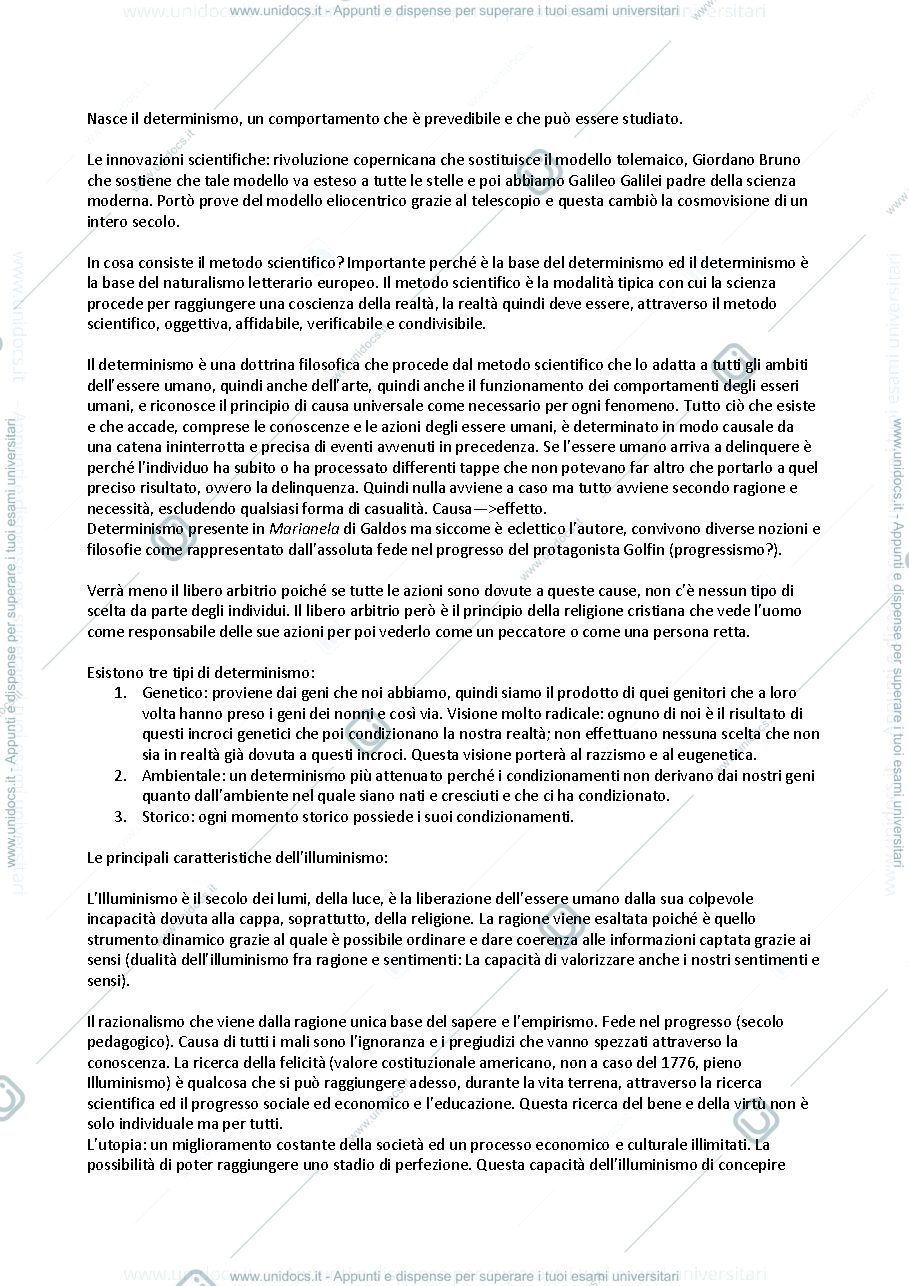 Anteprima pagina 4 — Appunti Letteratura Spagnola 1 
