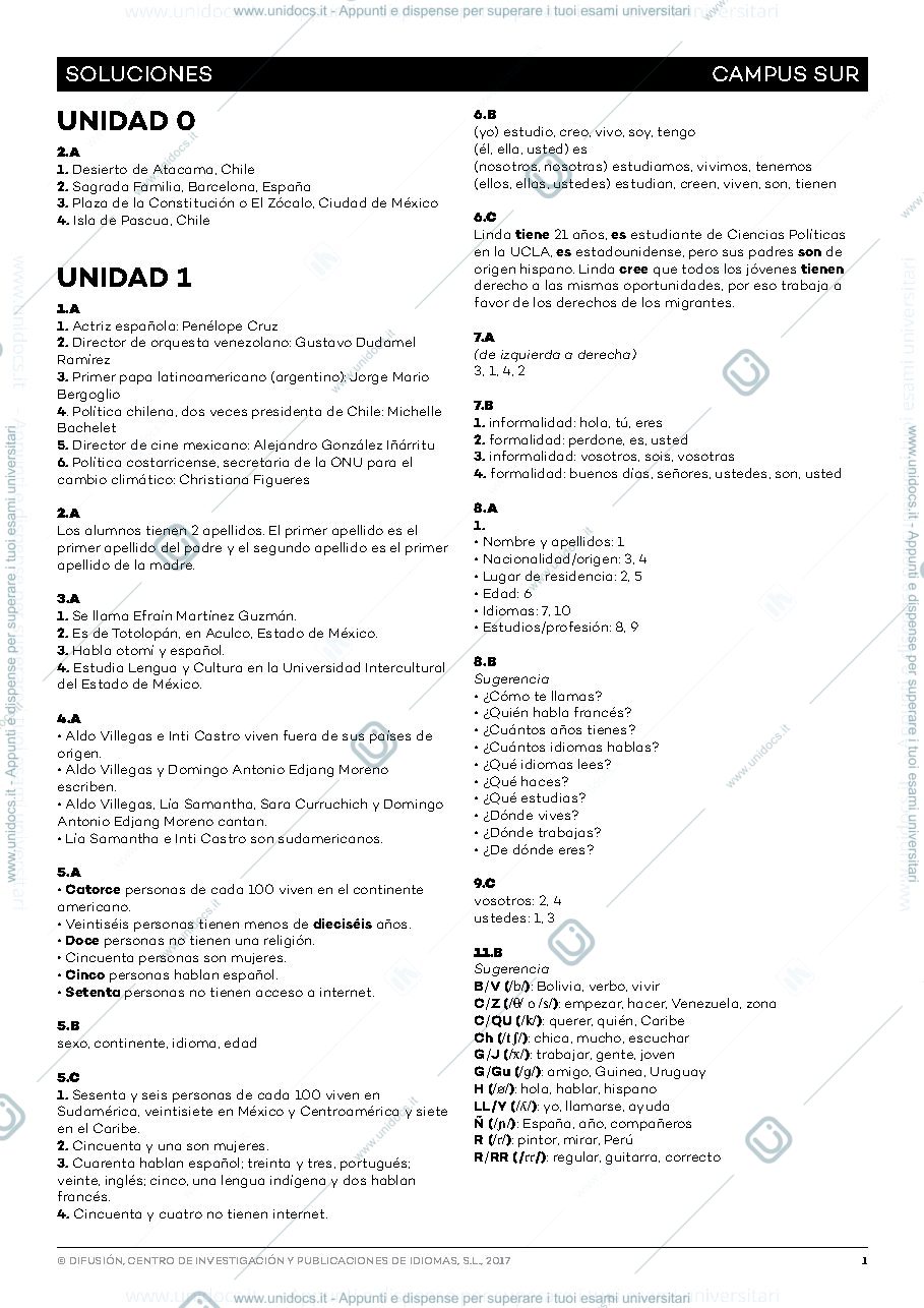 Anteprima pagina 1 — Soluzioni libro