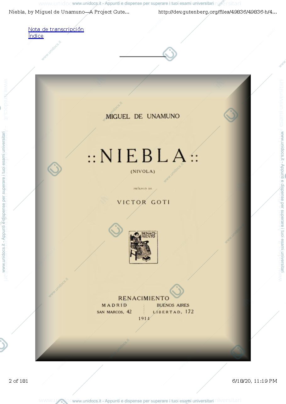 Anteprima pagina 2 — Niebla in spagnolo per il corso