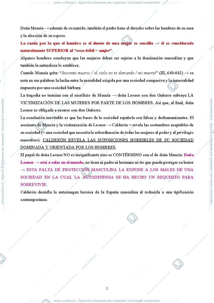 Anteprima pagina 2 — Saggi critici Letteratura Spagnola A
