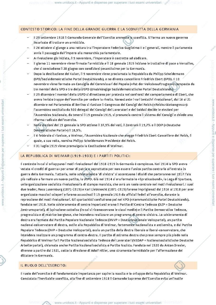 Anteprima pagina 2 — Letteratura Tedesca 1, Prof. Meli