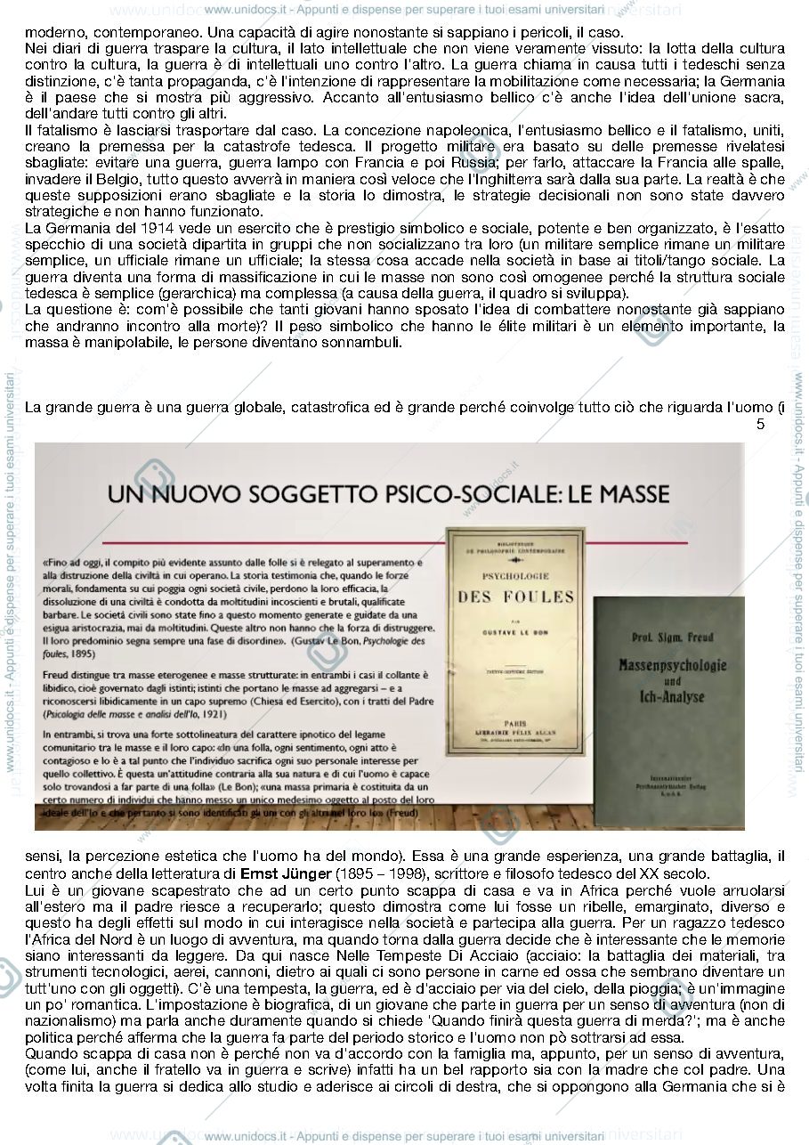 Anteprima pagina 2 — Letteratura tedesca III, Guerra