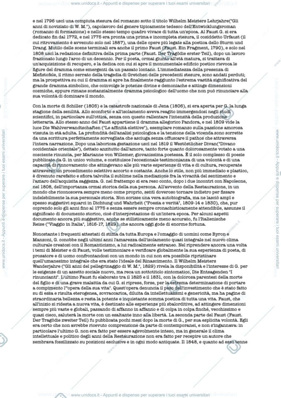 Anteprima pagina 3 — Letteratura Tedesca