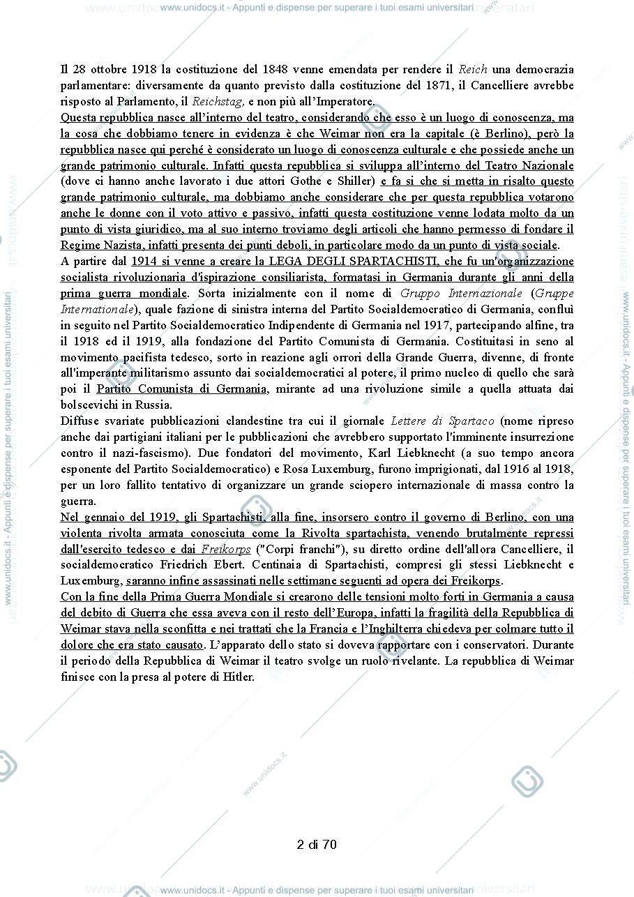 Anteprima pagina 2 — Letteratura Tedesca