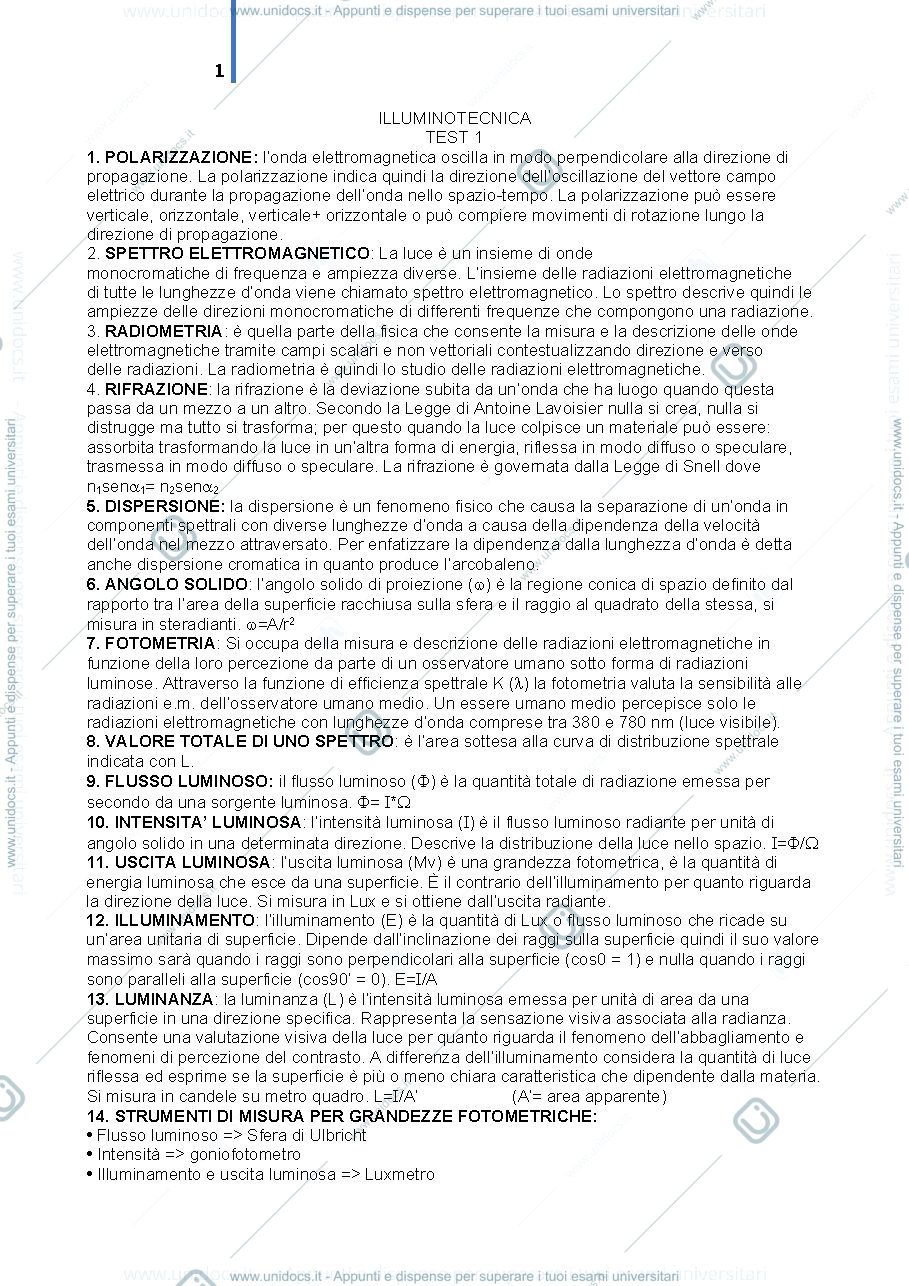 Anteprima pagina 1 — domande