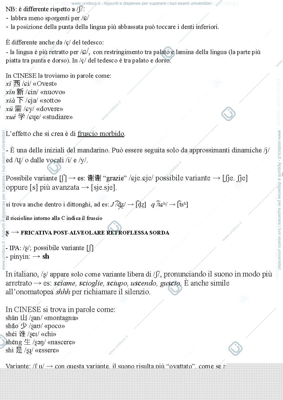 Anteprima pagina 3 — FONOLOGIA CINESE PROF. PICCININI