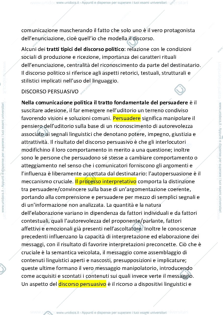 Anteprima pagina 4 — il linguaggio del potere