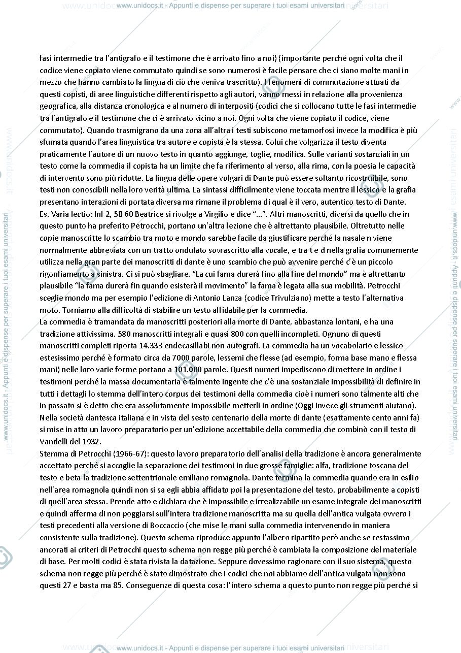 Anteprima pagina 4 — Appunti linguistica italiana
