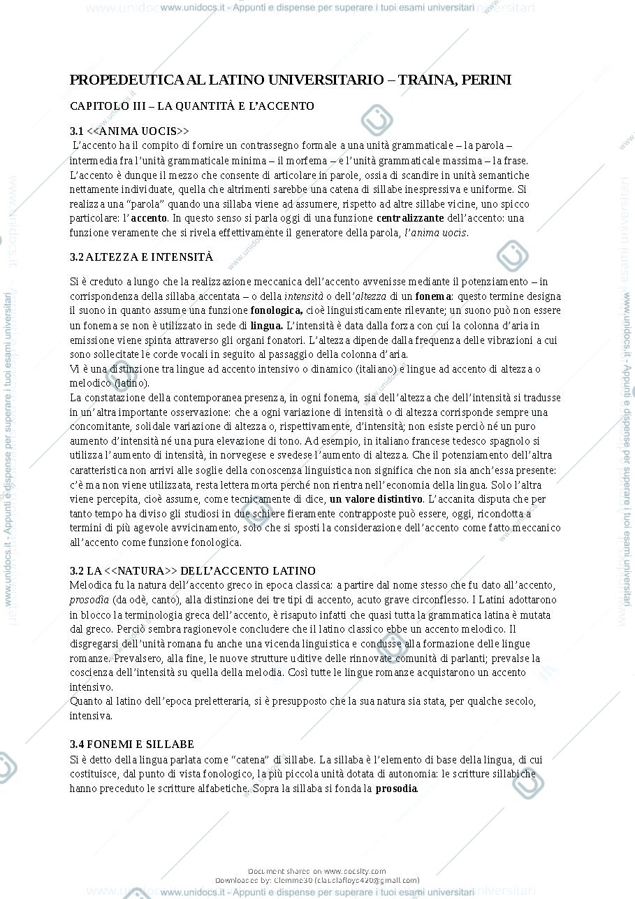 Anteprima pagina 2 — Propedeutica al latino universitario Traina