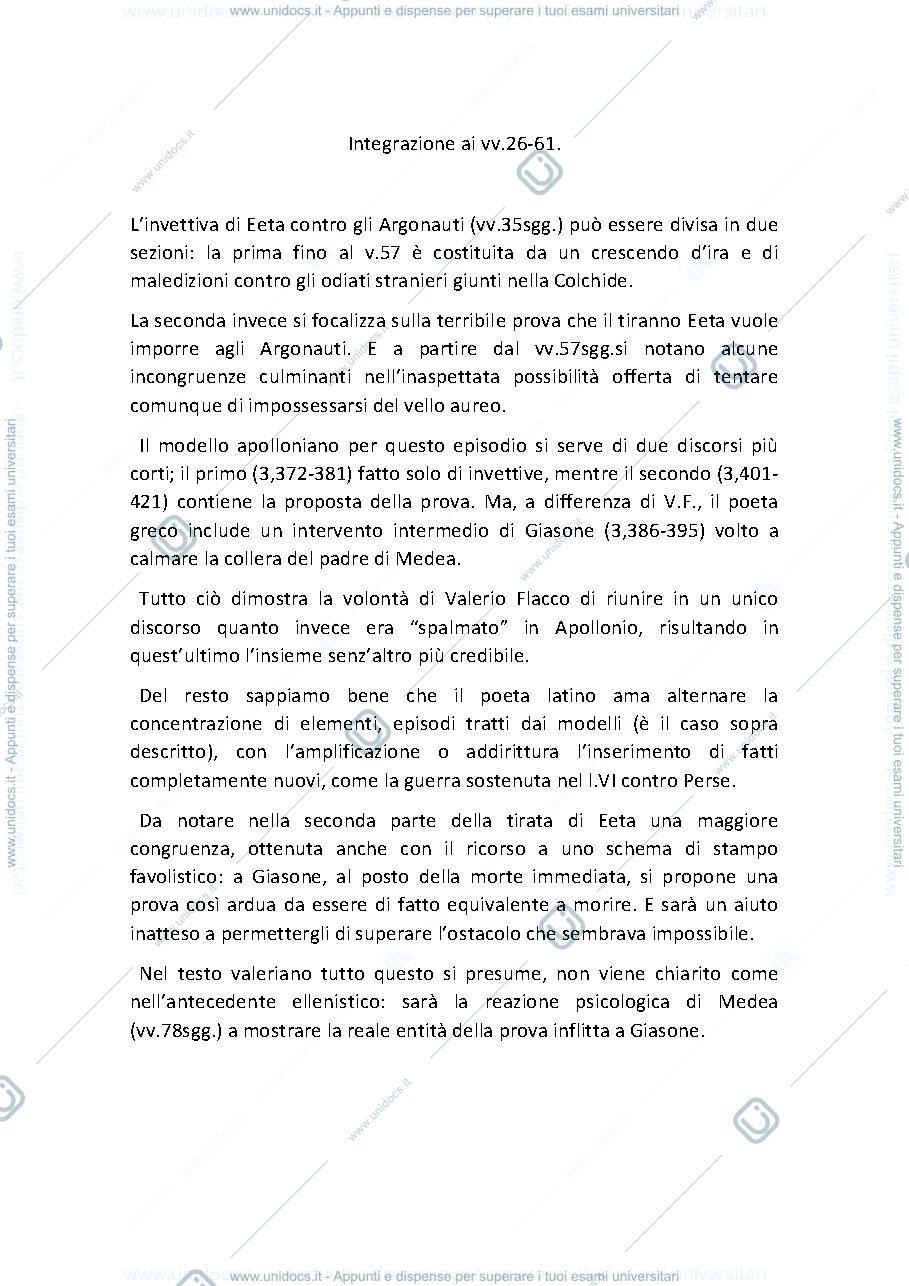 Anteprima pagina 1 — Addenda ai vv. 26-61 delle Argonautiche di Valerio Flacco