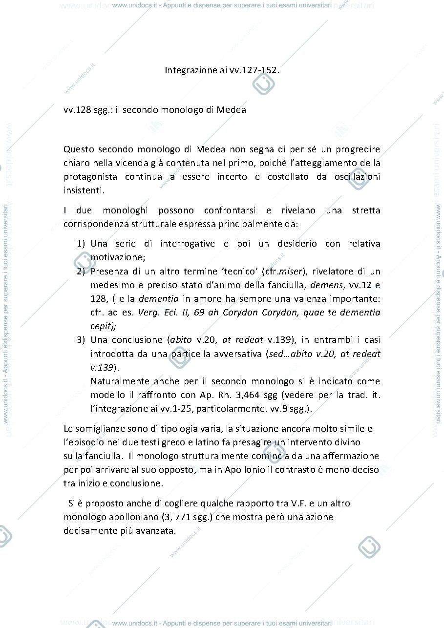 Anteprima pagina 1 — Addenda ai vv. 127-152