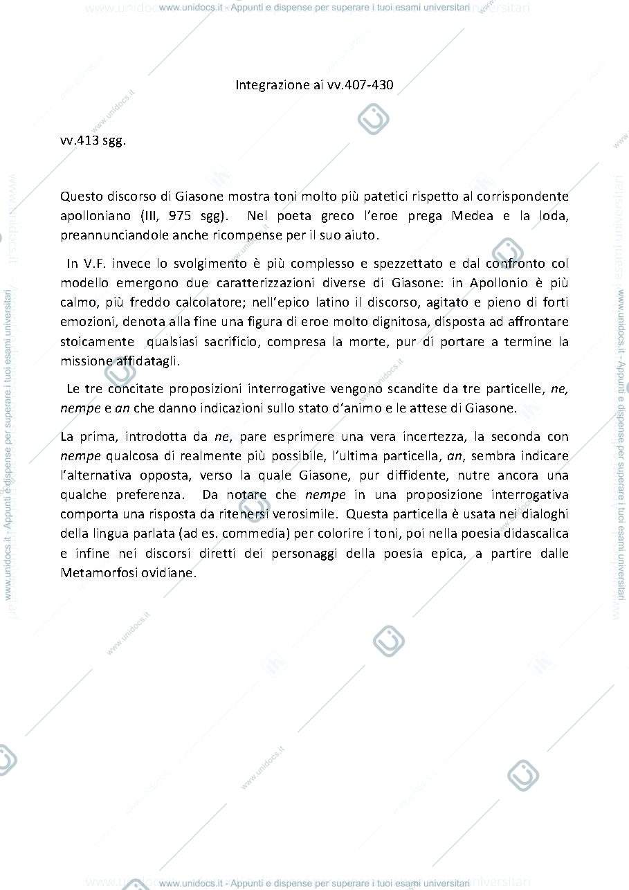 Anteprima pagina 1 — Addenda ai vv. 407-430