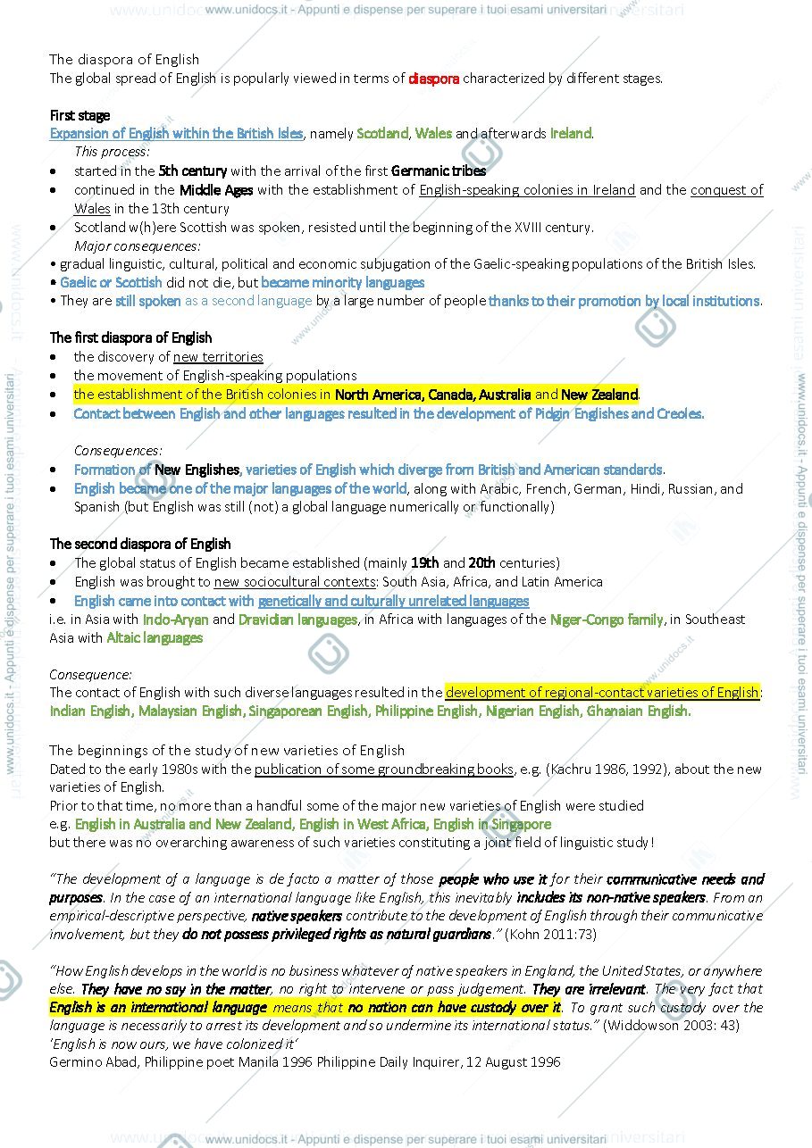 Anteprima pagina 4 — Riassunto Linguistics - Understanding Language Structure, Interaction, and Variation, Sintesi del corso di Linguistica Inglese