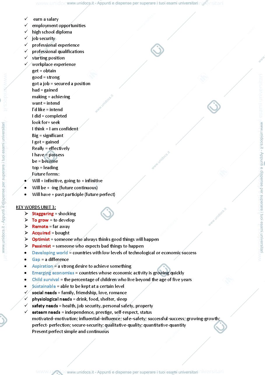 Anteprima pagina 2 — Keynote Upper Intermediate – Keywords, Appunti di Lingua Inglese