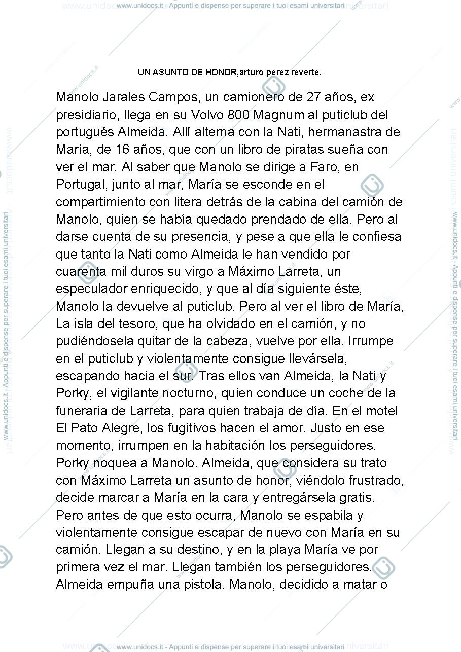 Anteprima pagina 1 — Esame orale Spagnolo 1 potente