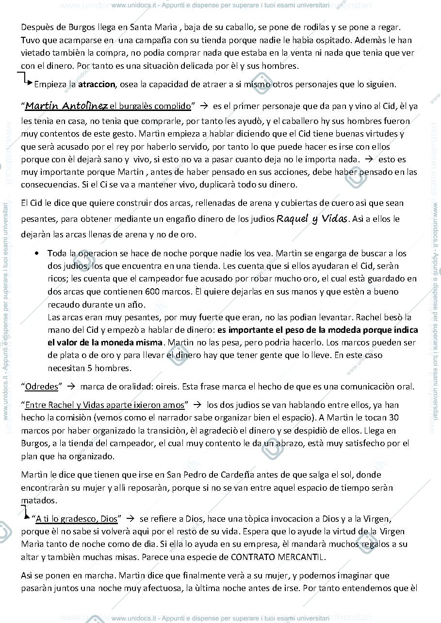 Anteprima pagina 2 — El cantar de mio Cid