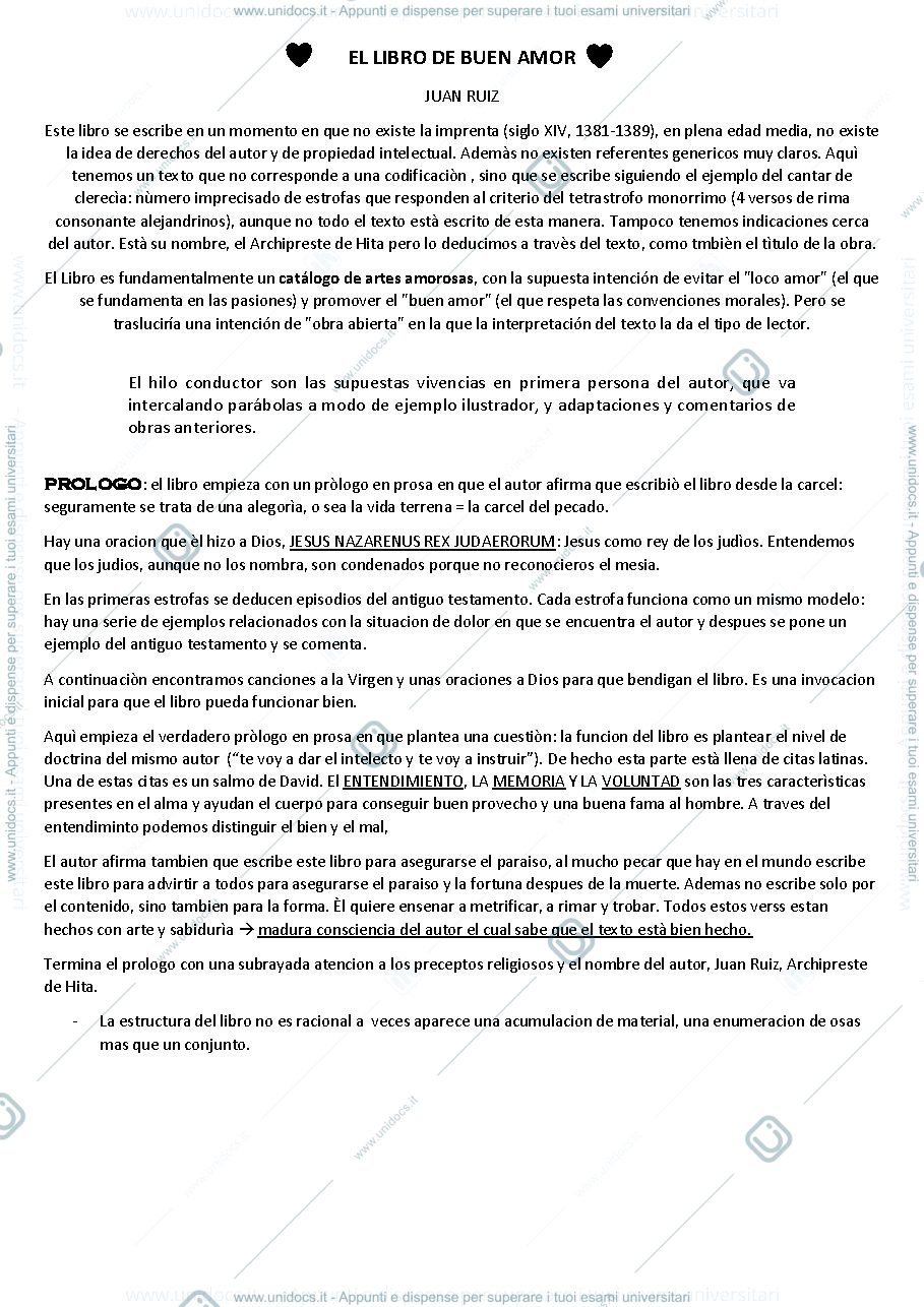 Anteprima pagina 1 — El libro de Buen Amor