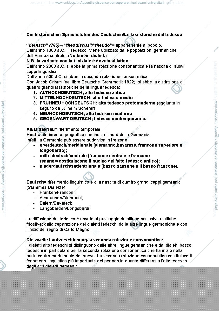 Anteprima pagina 3 — esame di tedesco 1