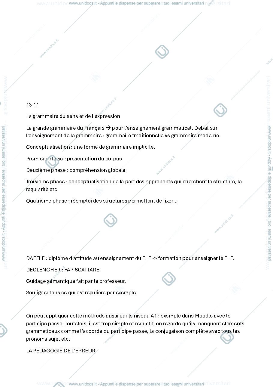Anteprima pagina 2 — appunti misti a sbobine di lingua francese