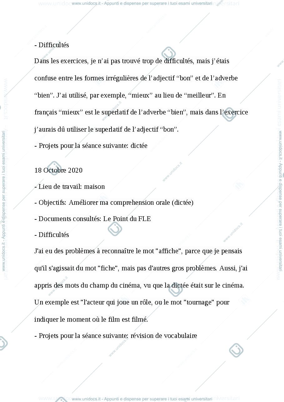 Anteprima pagina 2 — Esempio di Journal de Bord (LIN0002)