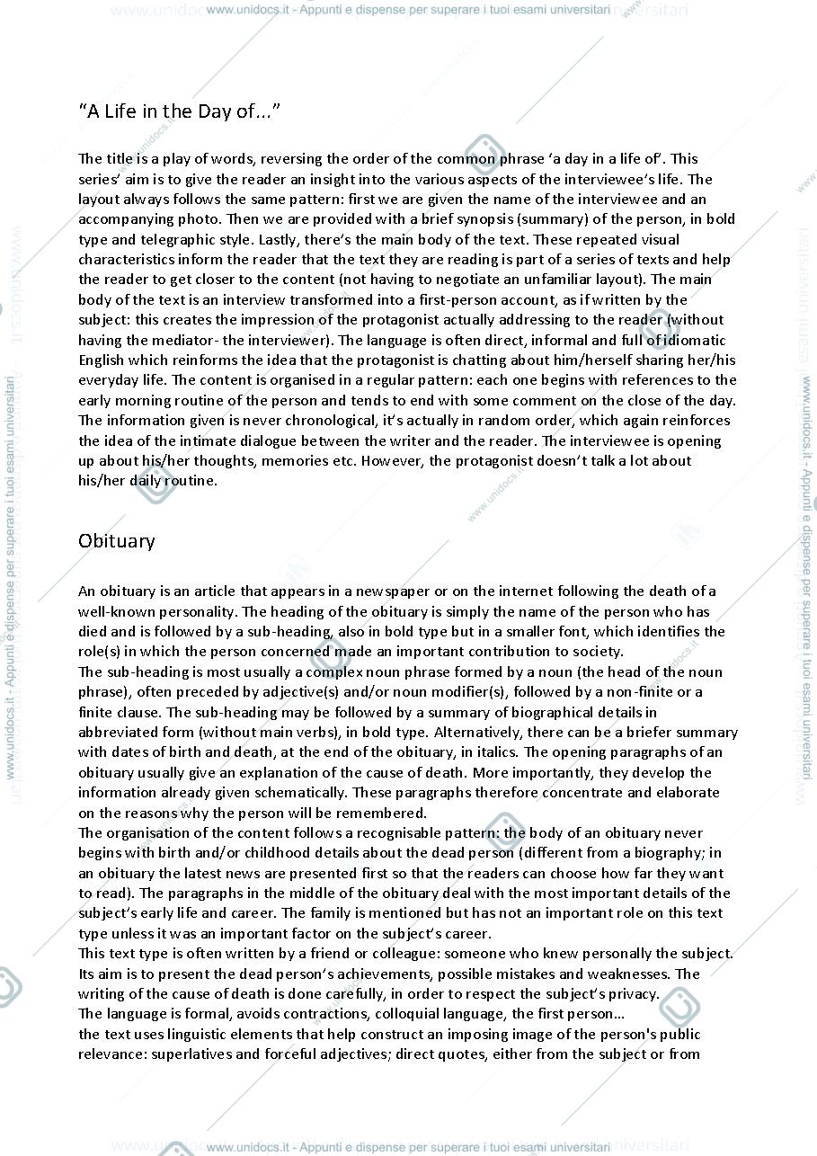 Anteprima pagina 1 — Appunti riassuntivi dispensa Elizabeth Sherman 