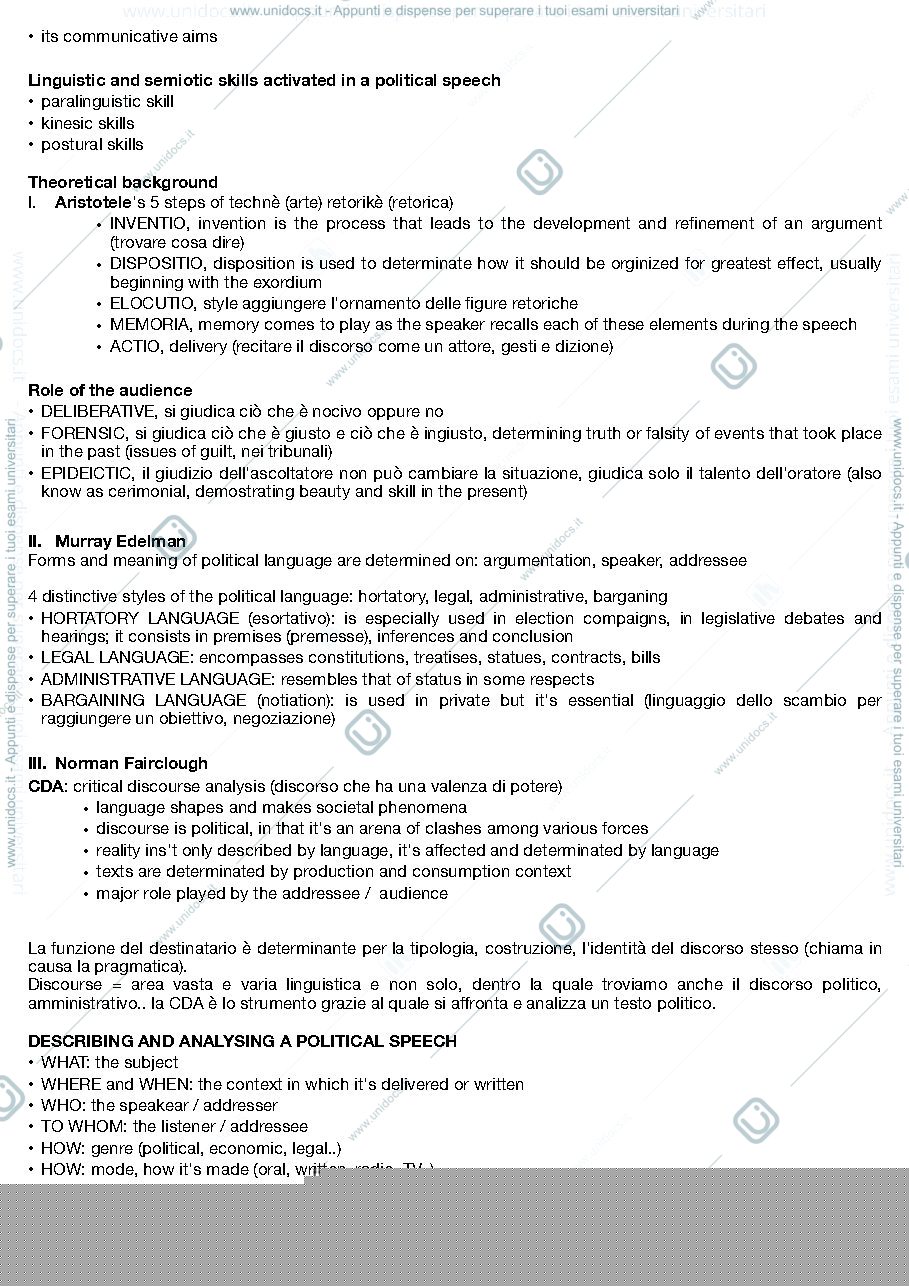 Anteprima pagina 3 — Lingua inglese III