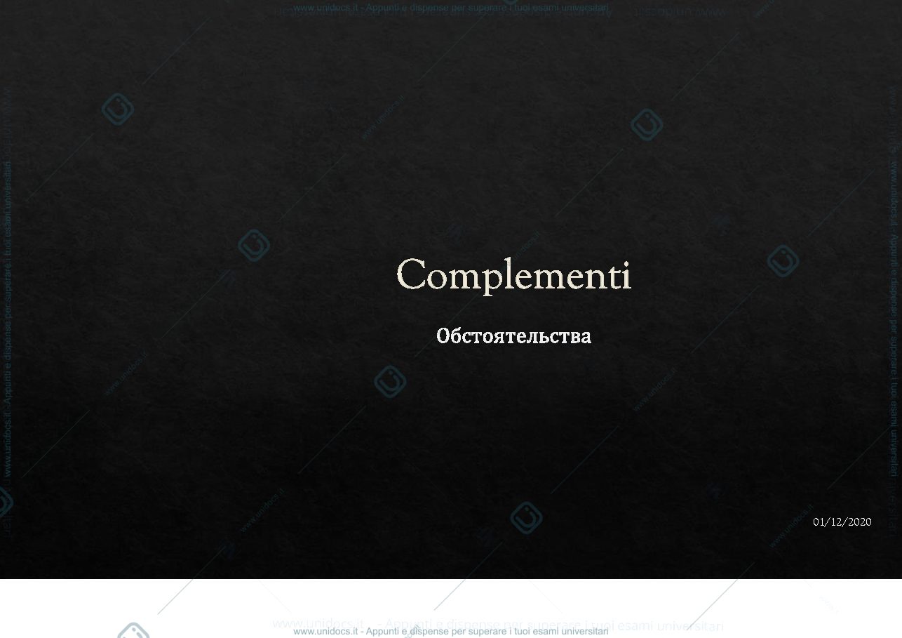 Anteprima pagina 2 — Complementi di causa - diapositive