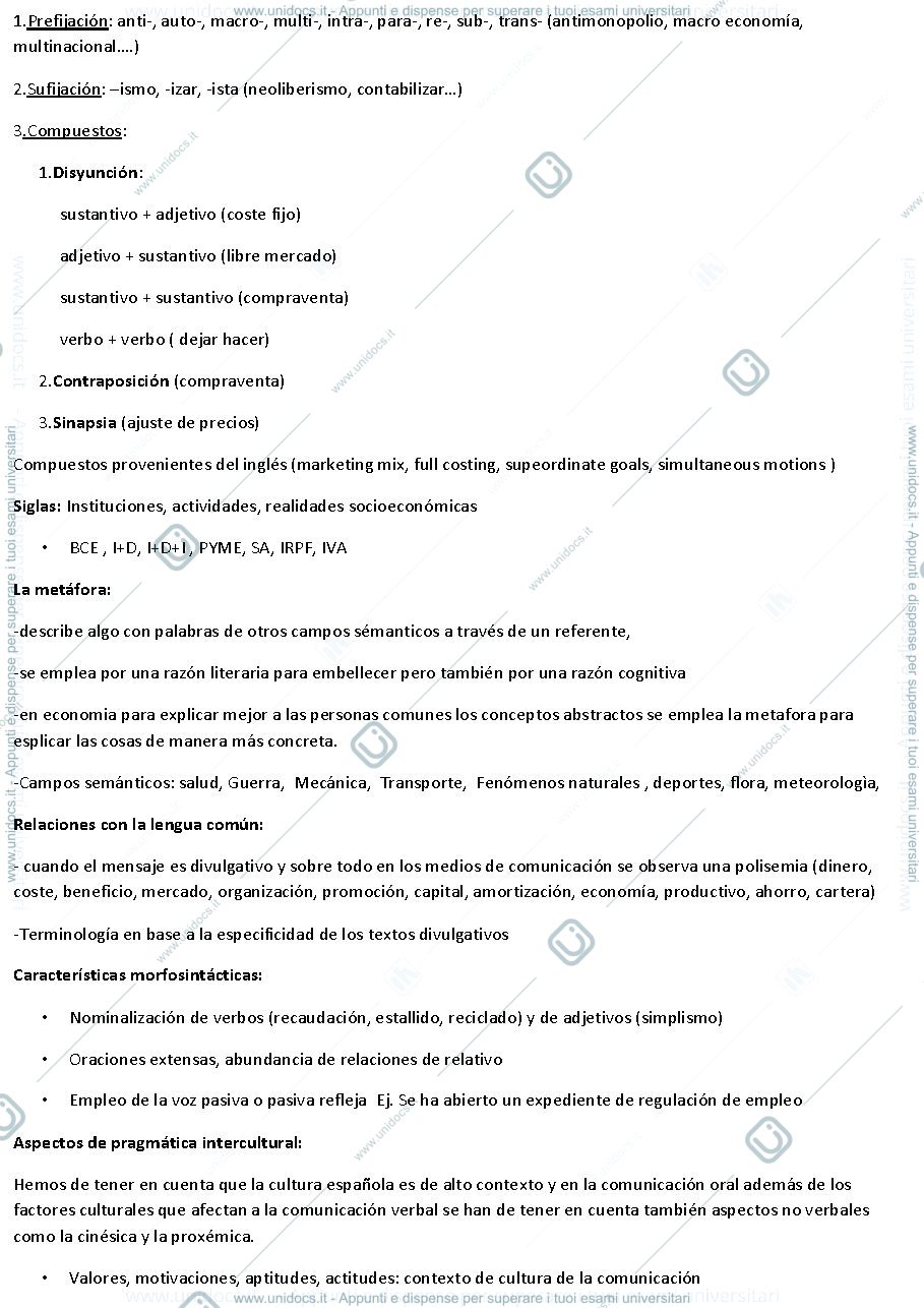 Anteprima pagina 3 — Las lenguas de especialidad