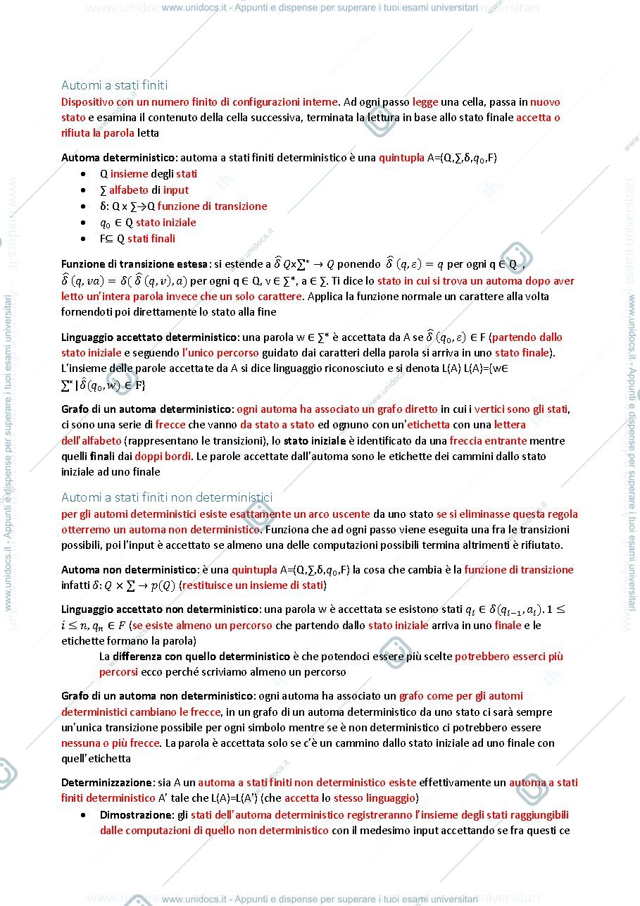 Anteprima pagina 3 — LFC riassunto appunti
