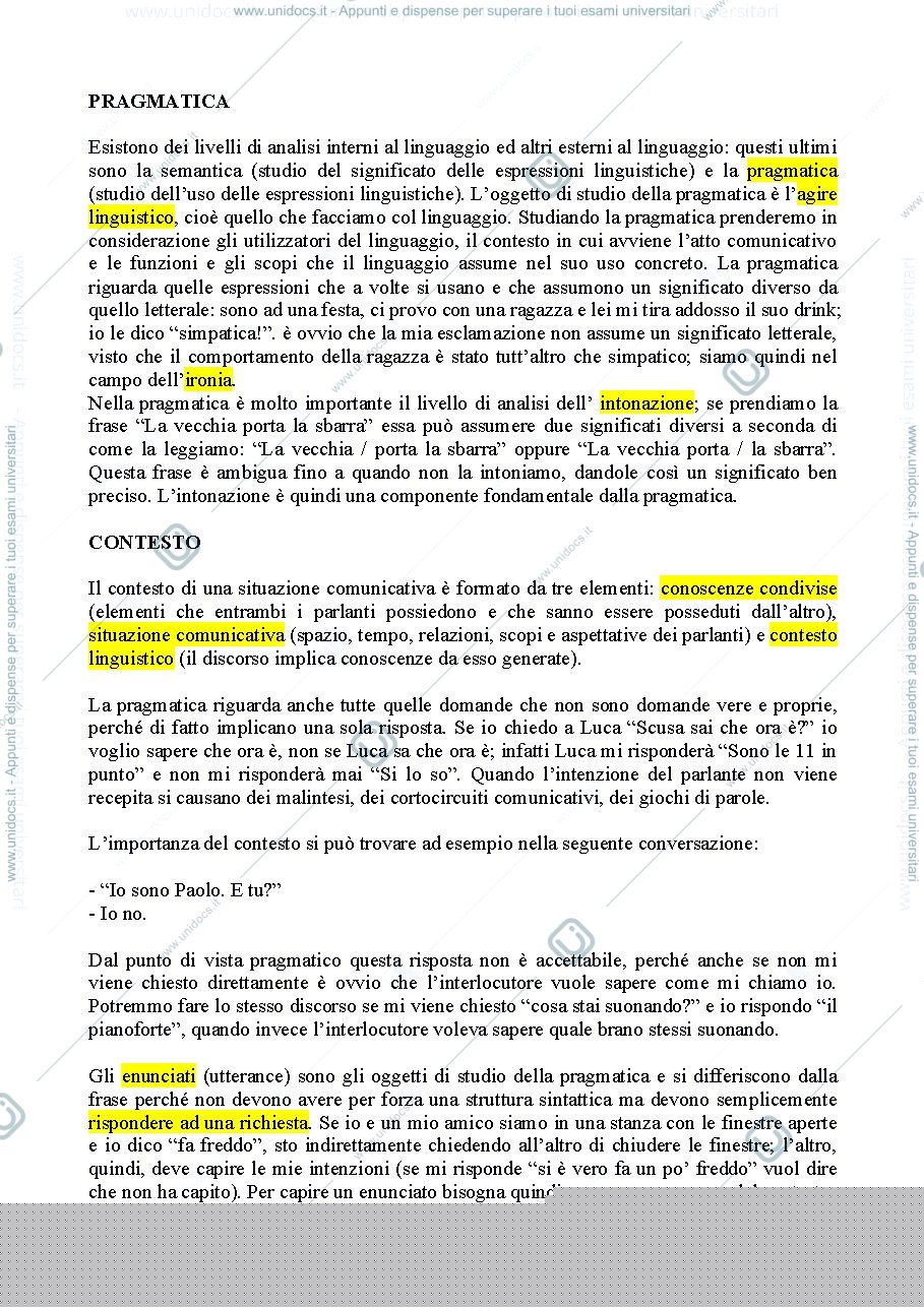 Anteprima pagina 1 — Pragmatica 1