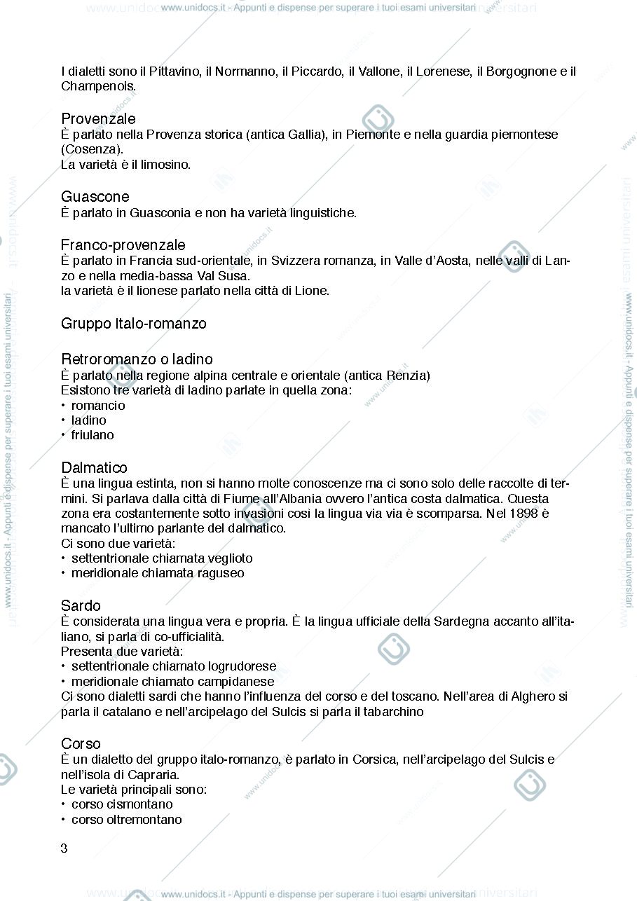 Anteprima pagina 3 — LINGUISTICA ITALIANA