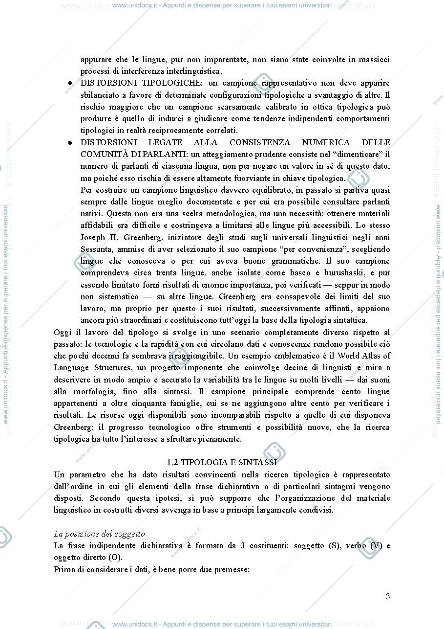 Anteprima pagina 3 — Manuale Fondamenti di Tipologia Linguistica N. Grandi