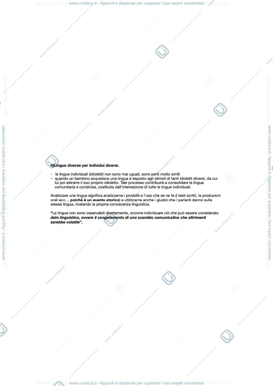 Anteprima pagina 1 — Introduzione alla linguistica generale