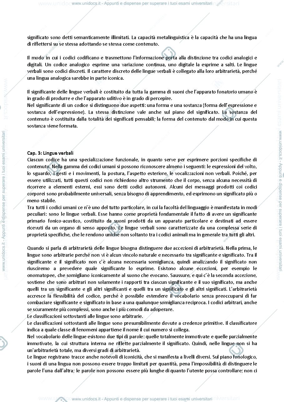 Anteprima pagina 3 — Linguistica generale 