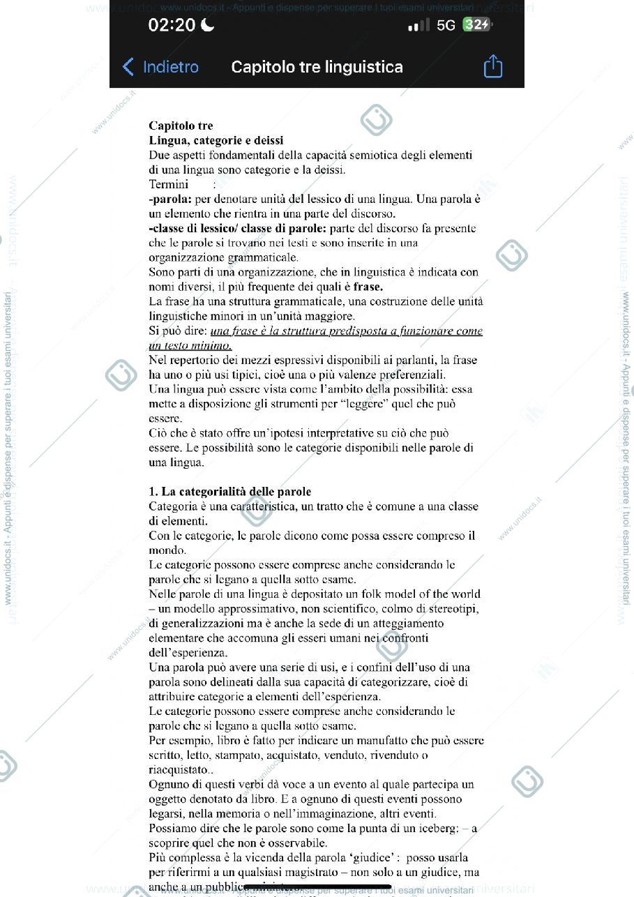 Anteprima pagina 1 — appunti lezione