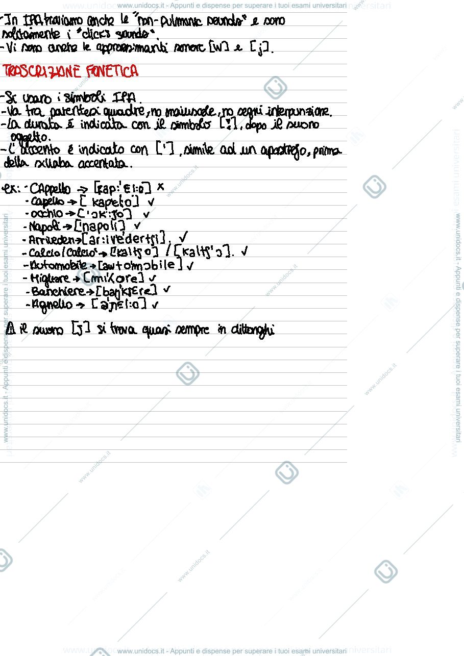Anteprima pagina 1 — Linguistica Generale