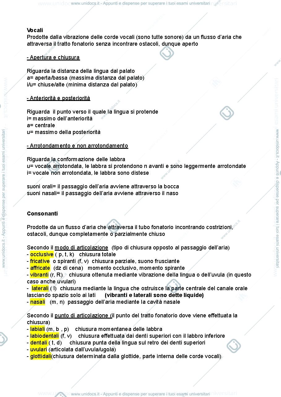 Anteprima pagina 1 — La fonetica