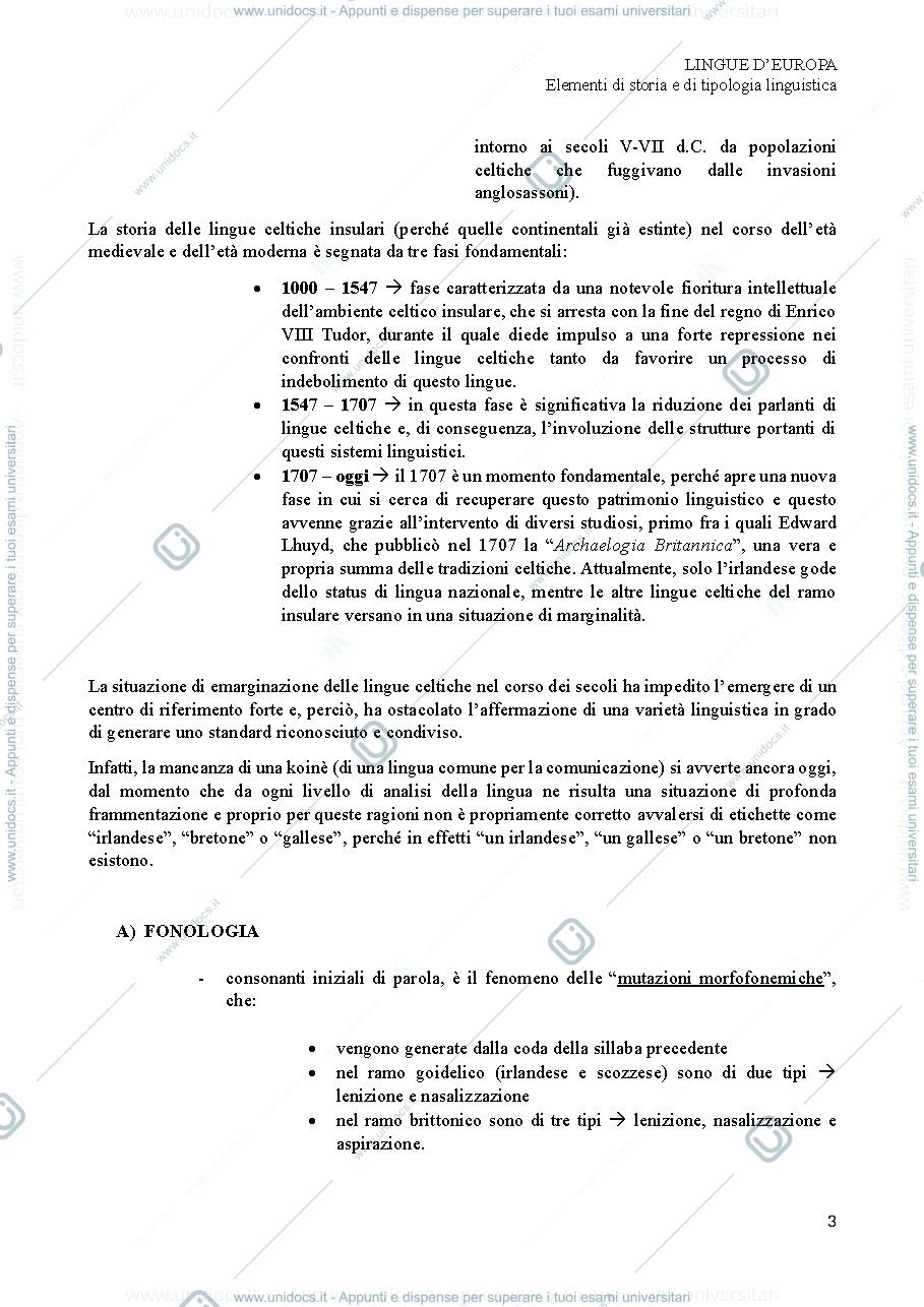 Anteprima pagina 3 — Linguistica generale 