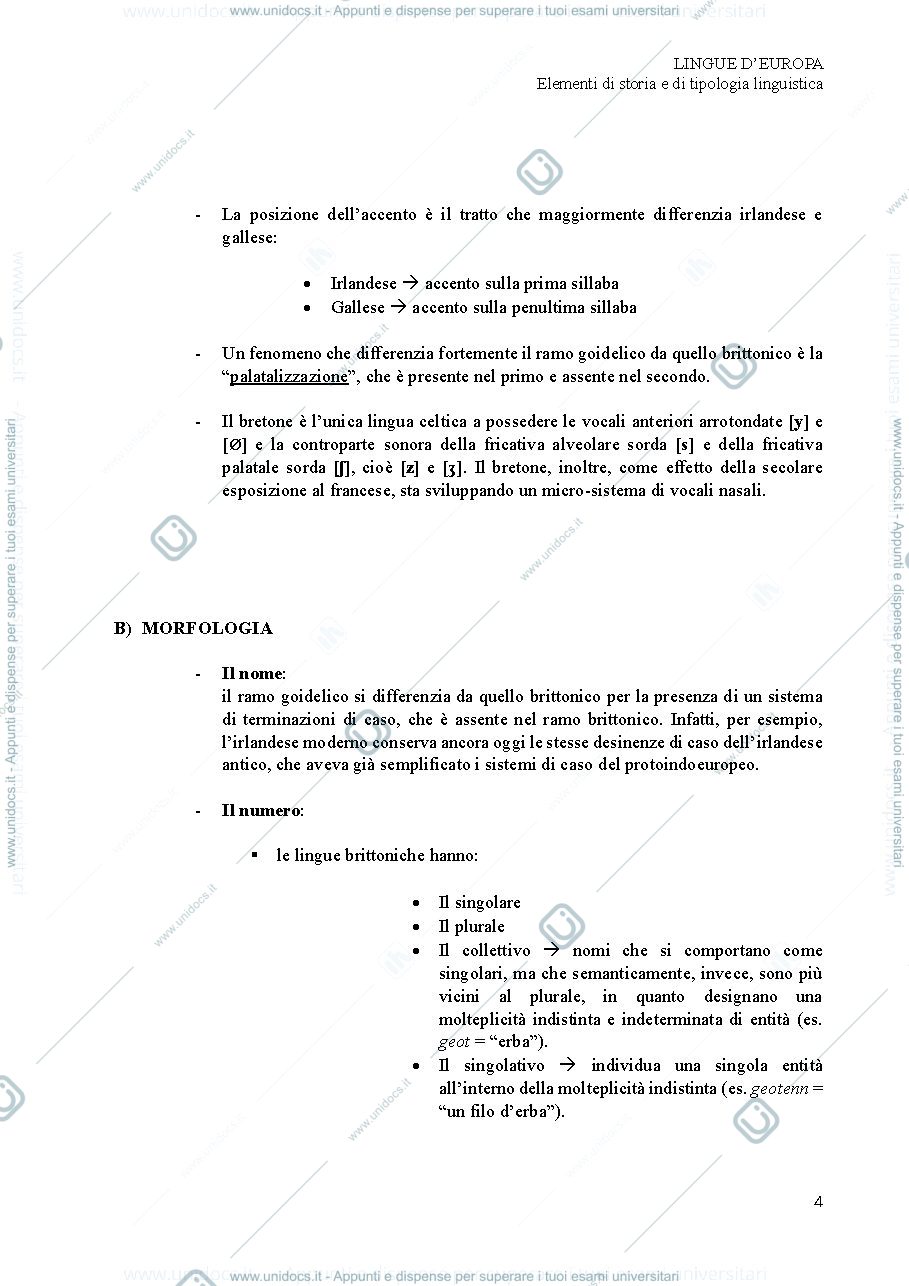 Anteprima pagina 4 — Linguistica generale 