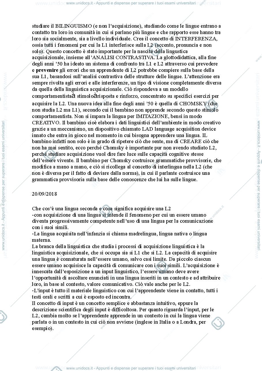 Anteprima pagina 5 — LINGUISTICA GENERALE