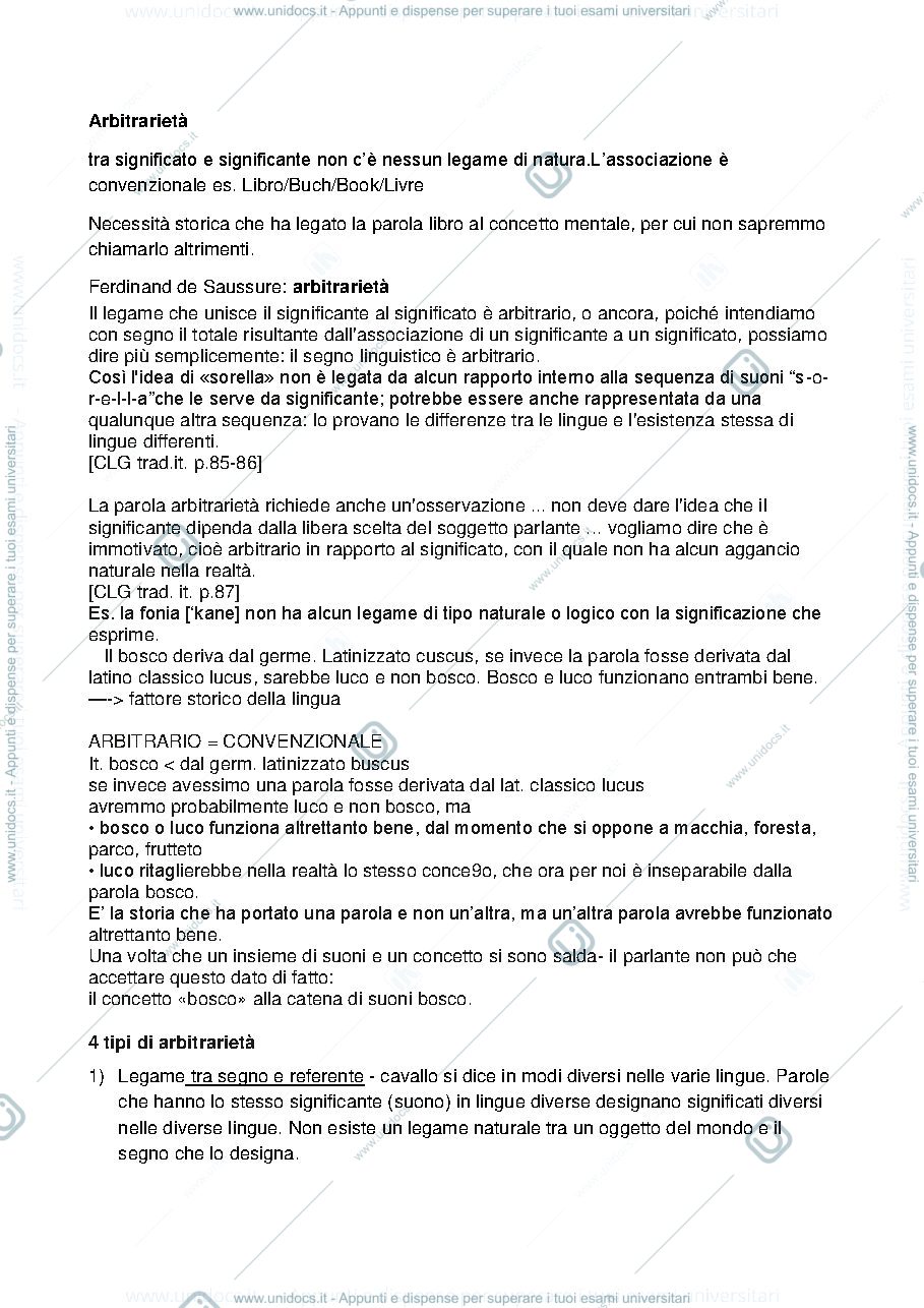 Anteprima pagina 3 — Linguistica Generale