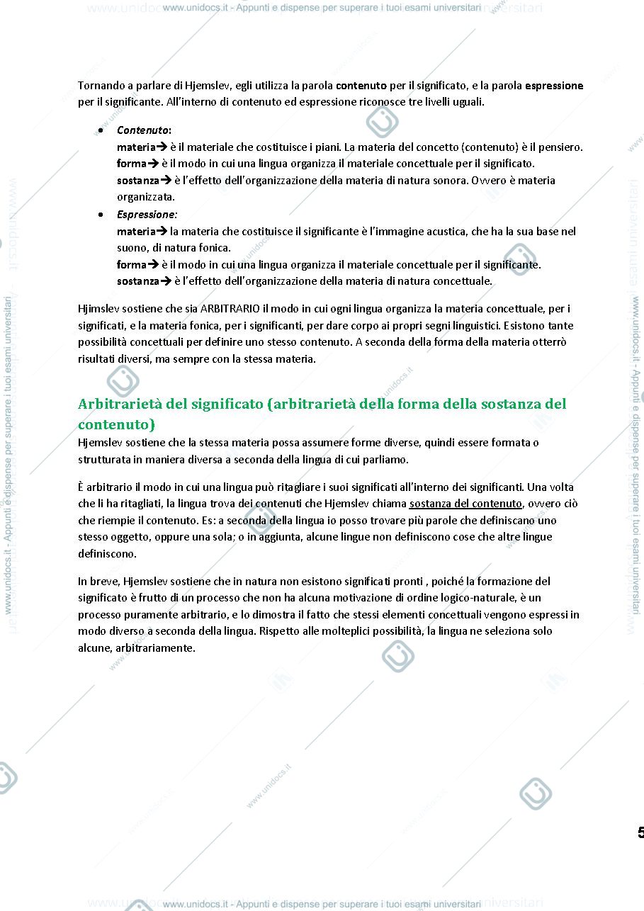 Anteprima pagina 5 — Linguistica generale