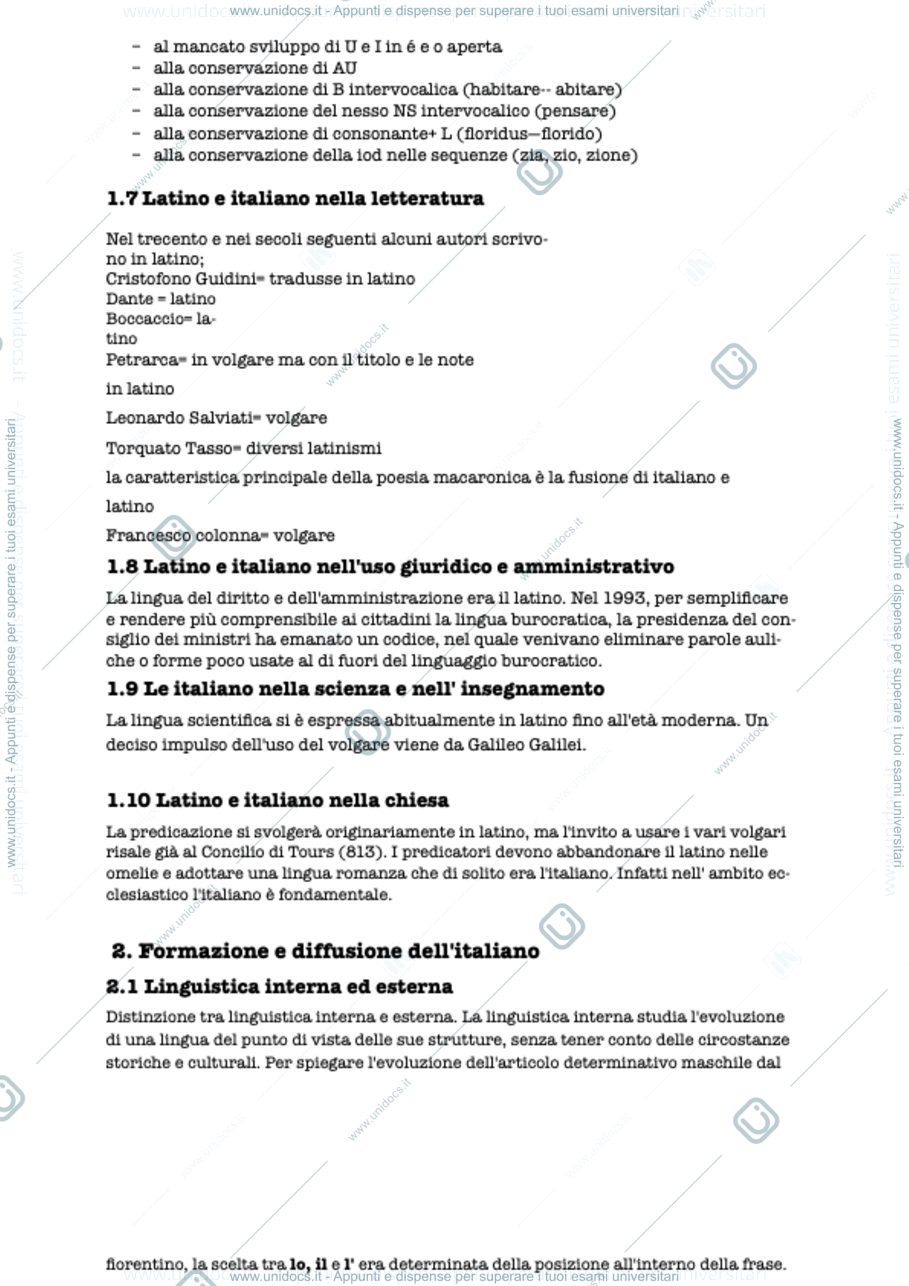 Anteprima pagina 4 — linguistica italiana