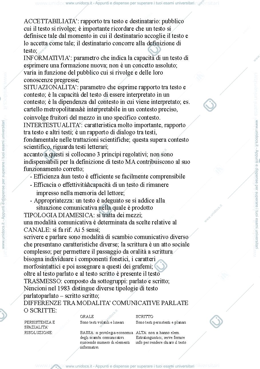 Anteprima pagina 2 — Linguistica testuale