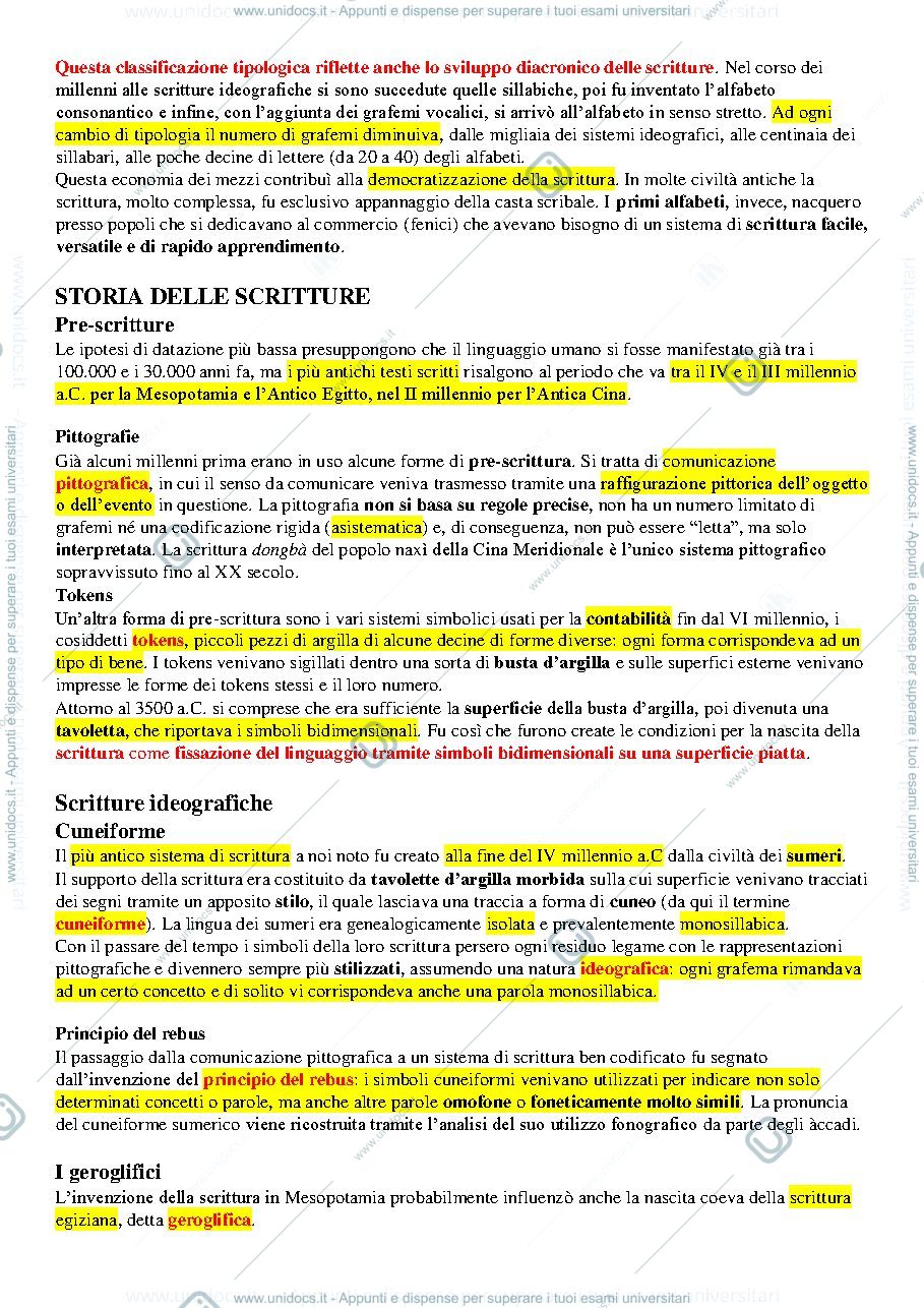 Anteprima pagina 2 — Linguistica Riassunto Capitolo 6. LINGUA E SCRITTURA