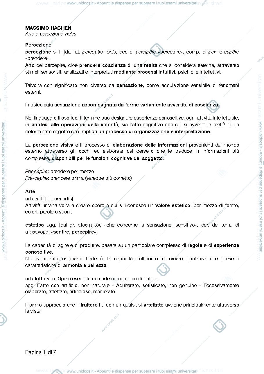 Anteprima pagina 1 — LUCE E COLORE TRA ARTE E DESIGN LEZIONI