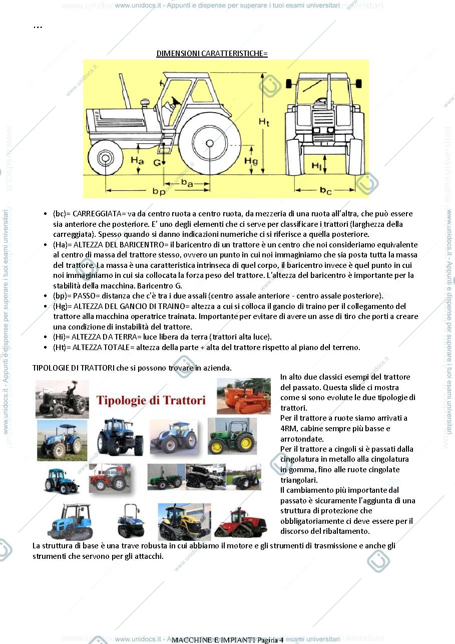 Anteprima pagina 4 — Riassunto Macchine
