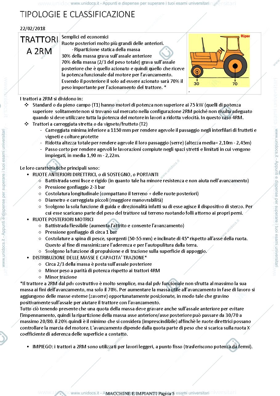 Anteprima pagina 5 — Riassunto Macchine