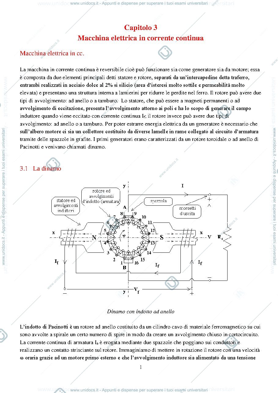 Anteprima pagina 1 — Macchina in cc.